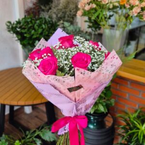 Buquê de Rosas Pink